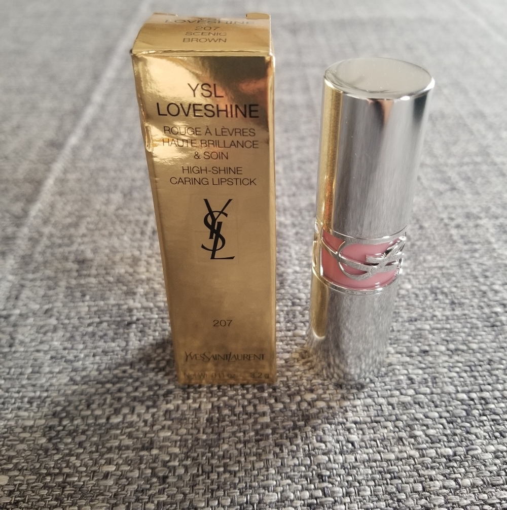 YSL Loveshine Lip Oil Stick - 207 Scenic Brown - Picture 5 of 6